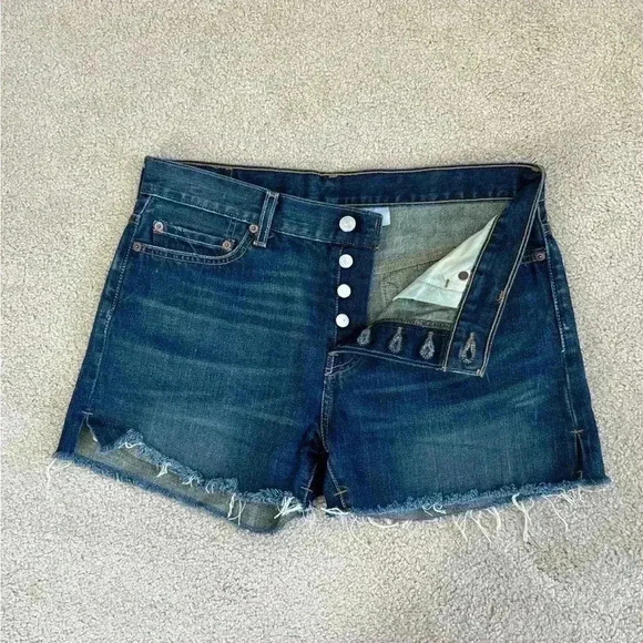 Levi’s 501 blue high rise denim jeans in size 29 - Picture 2 of 7